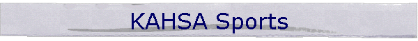 KAHSA Sports